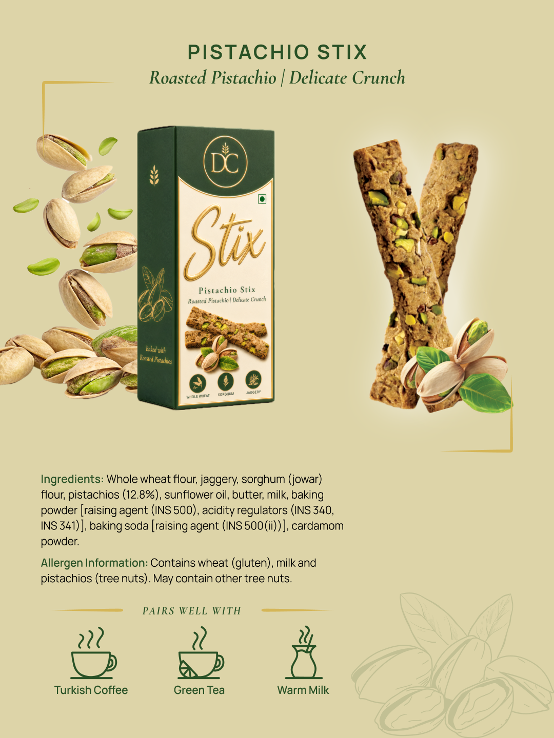 Pistachio Stix