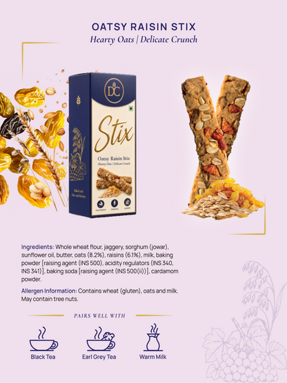 Oatsy Raisin Stix