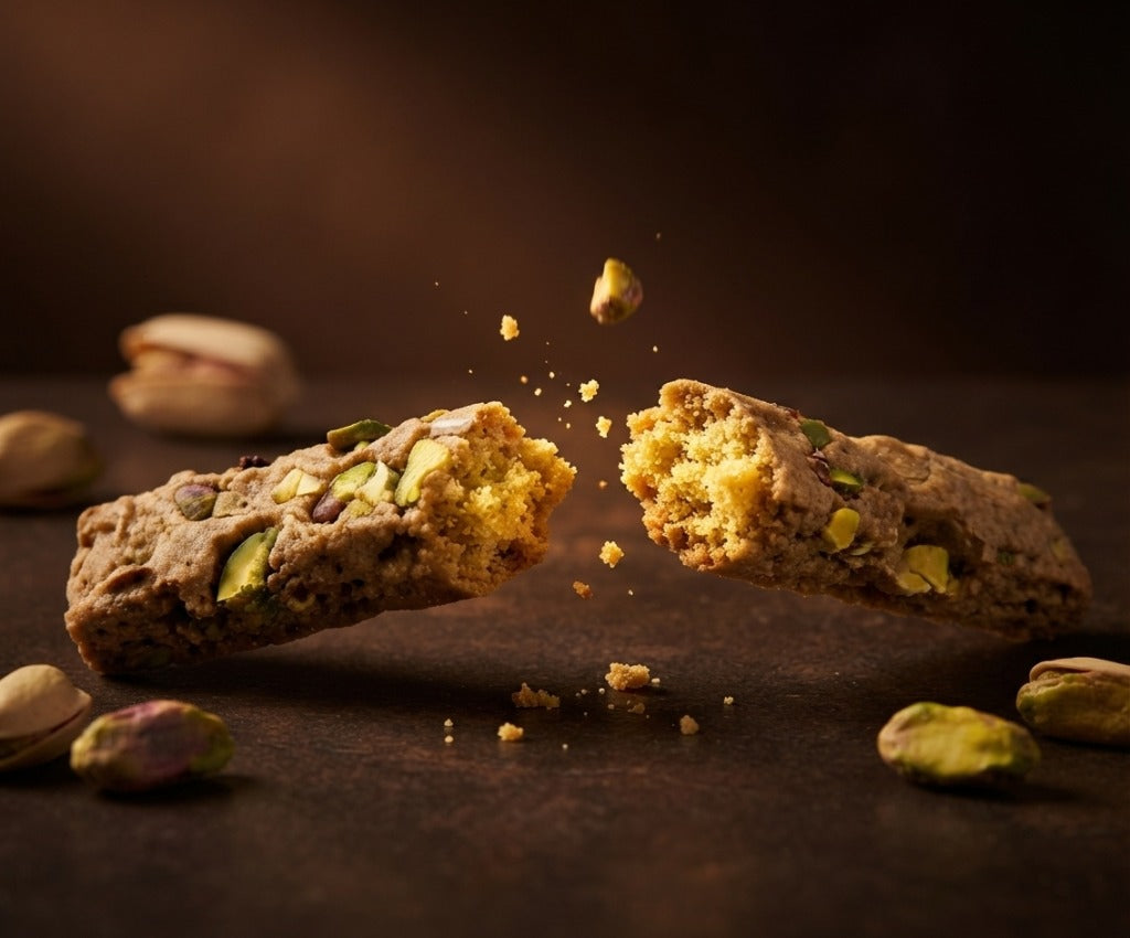 Pistachio Stix Breaking